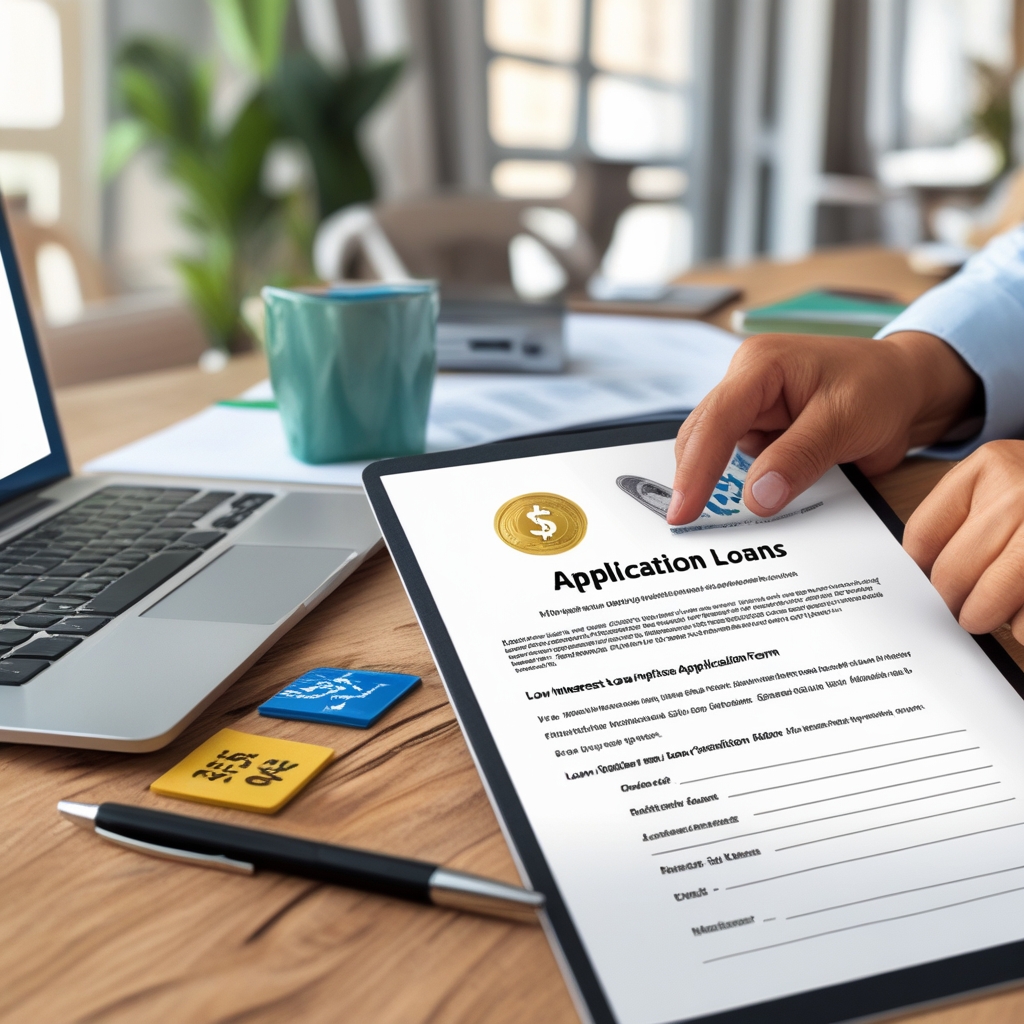 Low interest loans application form