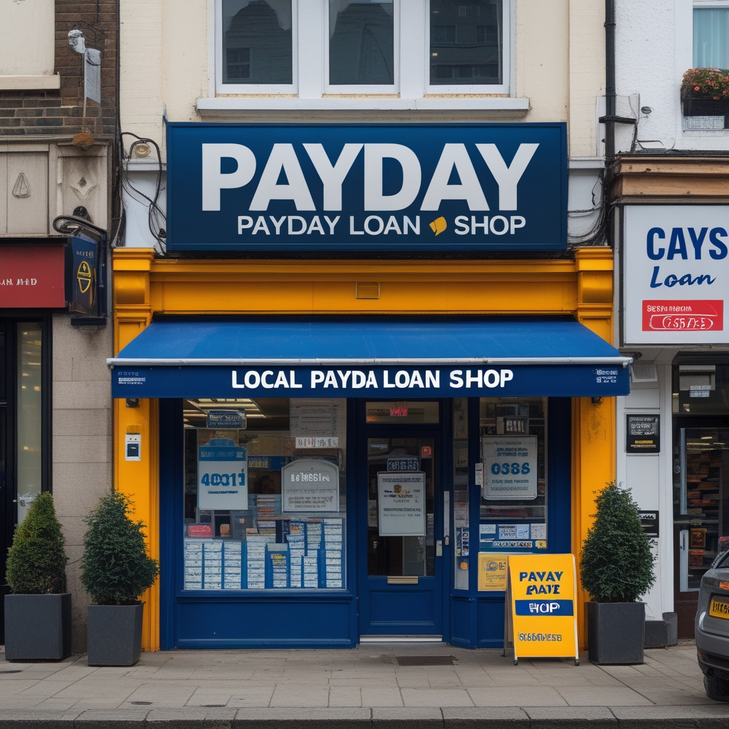 Local payday loan shop